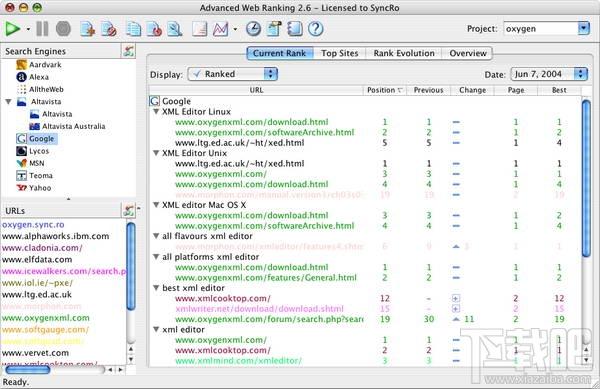 Advanced Web Ranking,Advanced Web Ranking下载,Web Ranking,查询网站排名工具
