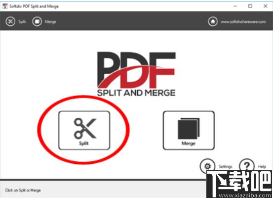 Softdiv PDF Split and Merge下载,pdf合并,pdf拆分