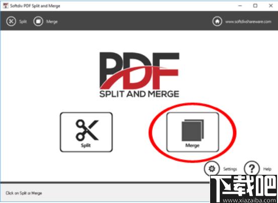 Softdiv PDF Split and Merge下载,pdf合并,pdf拆分
