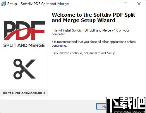 Softdiv PDF Split and Merge下载,pdf合并,pdf拆分